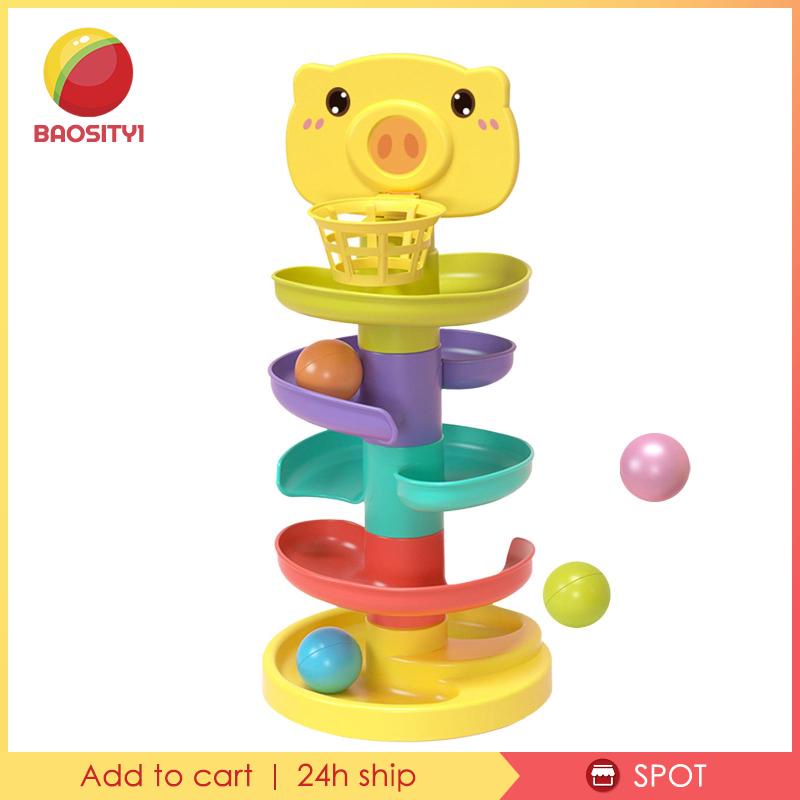 Đồ chơi bóng lăn theo phương pháp Montessori cho bé 2 3 4 tuổi