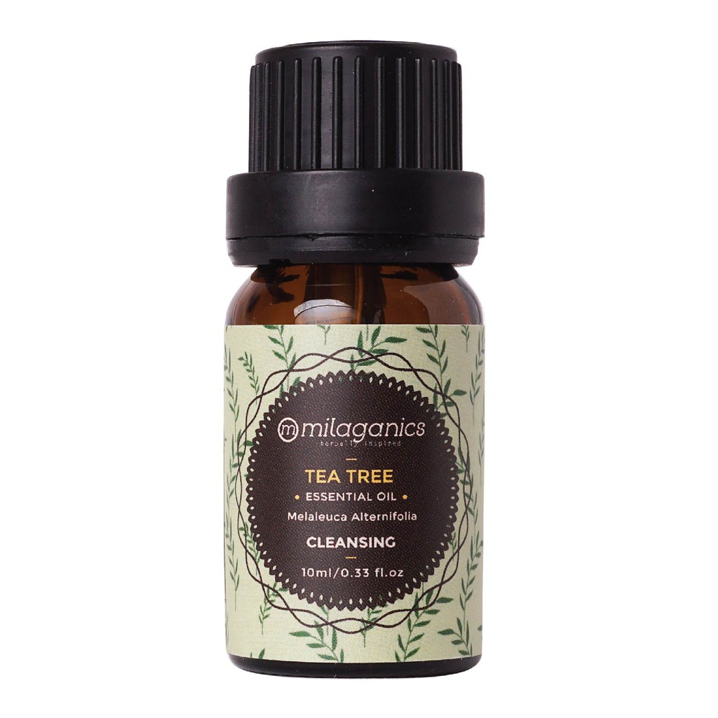 Tinh Dầu Tràm Trà Nguyên Chất Thơm Phòng, Đuổi Muỗi, Giảm Stress MILAGANICS 10ml (Chai)