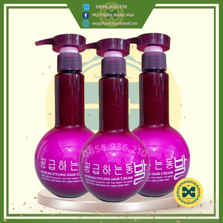 Gel Dưỡng giữ nếp tóc xoăn hàn quốc korean 250ml