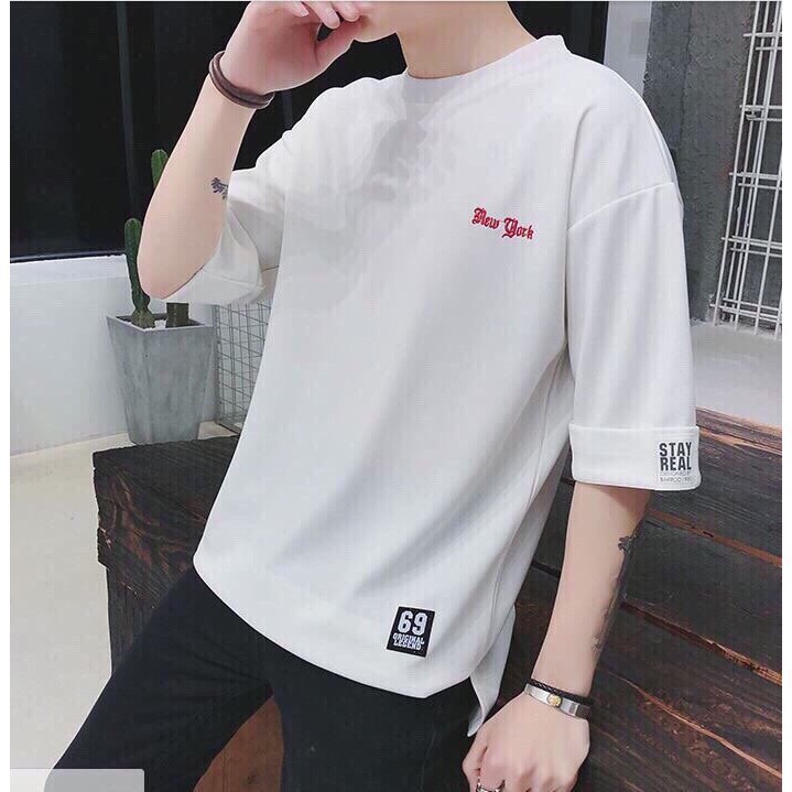 ⚡️Mẫu Hót⚡️ Áo Thun Nam Tay Lỡ Hot 2019 Unisex - QSTORE