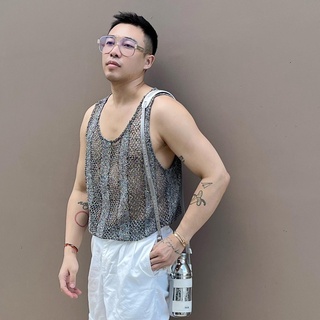 Áo tanktop unclé salt lace