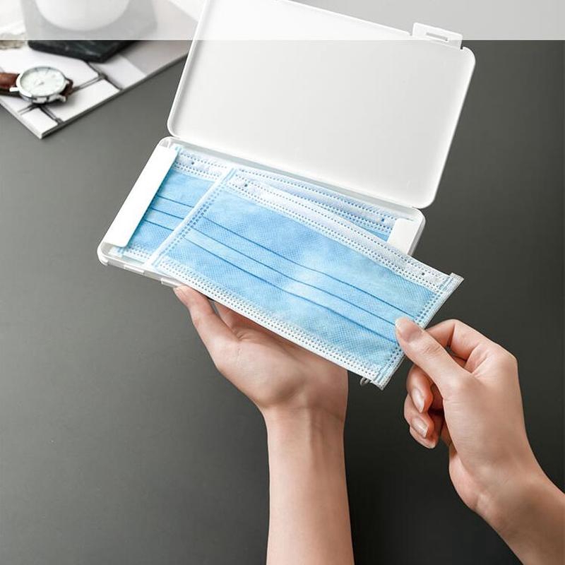 Hộp Nhựa Đơn Giản Đựng Mặt Nạ 19x11 X 1.2cm