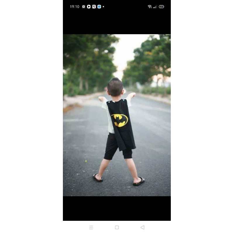 Quần áo trẻ em - Bộ bé trai chất cotton 100% ,màu ghi hình người dơi Batman