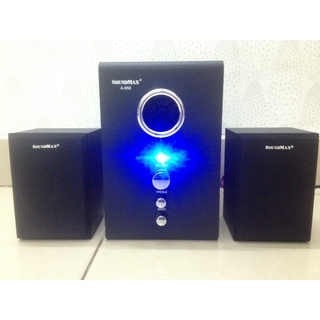 Dàn loa Soundmax 2.1 A-850 giá rẽ ( Tặng dây 3.5 nghe điện thoại)