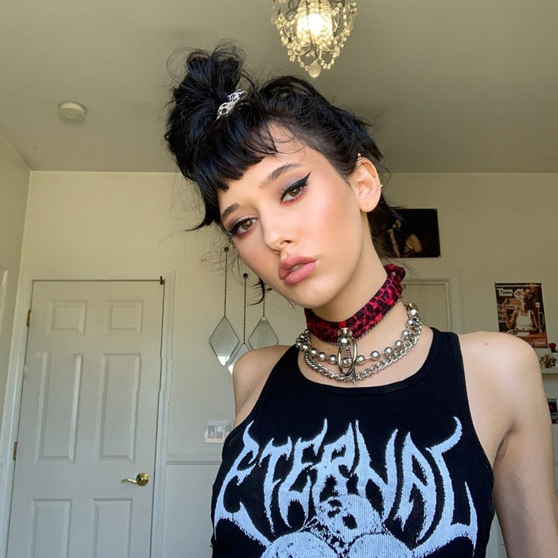 Áo ba lỗ in hình đầu lâu thời trang cá tính cho nữ