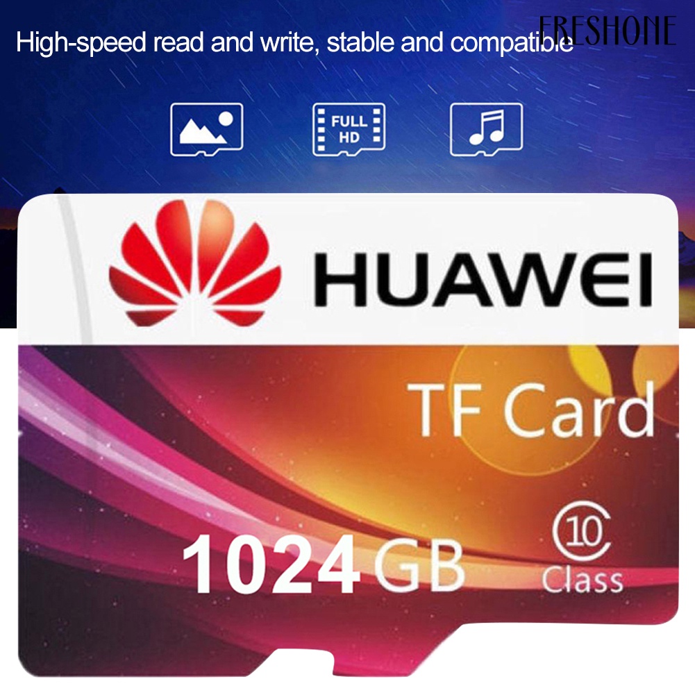 Thẻ Nhớ Hua Wei 512G / 1T C10 Tốc Độ Cao Cho Điện Thoại
