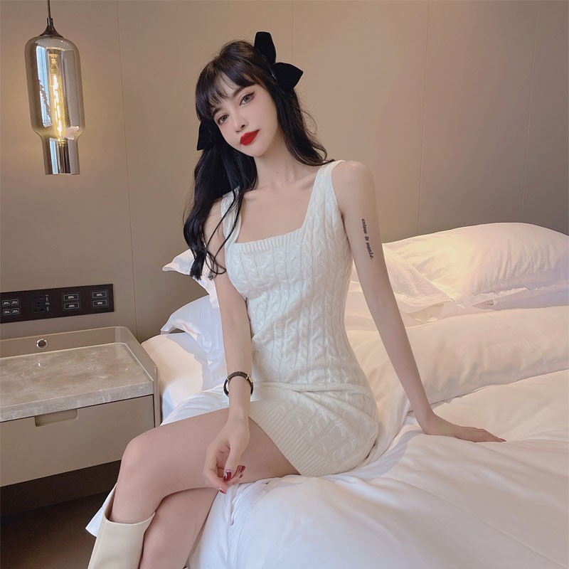 Váy dệt kim dáng ôm thiết kế quyến rũ dành cho nữ | BigBuy360 - bigbuy360.vn