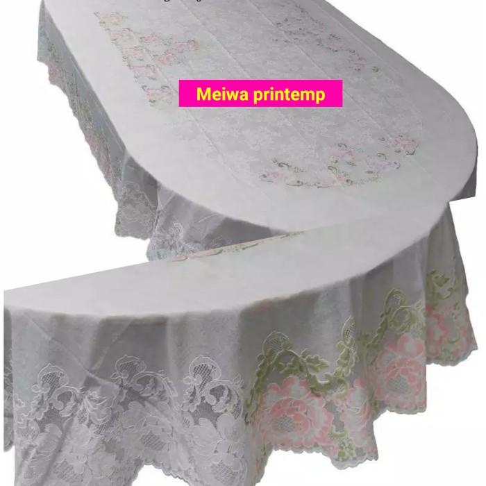 Khăn Trải Bàn | Khăn Trải Bàn Hình Oval 6 Đến 8 Tiện Dụng
