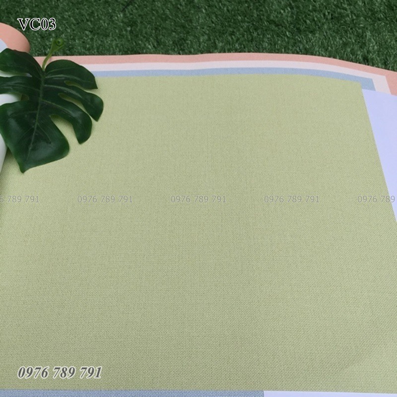 Giấy Dán Tường Hàn Quốc Màu Xanh Lá Cây Khổ 1.06m Nhiều Mẫu Lựa Chọn