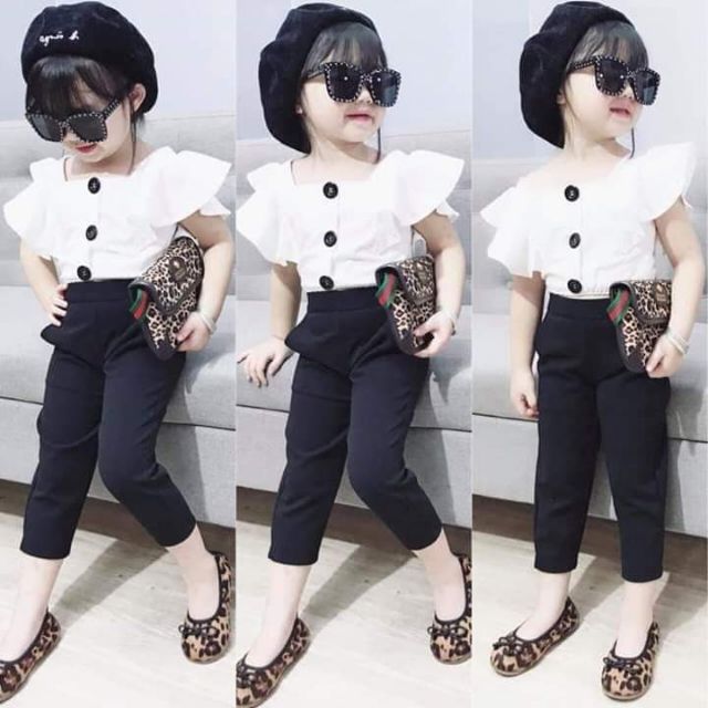 Set bộ bé gái ( ảnh thật tại nhà may)