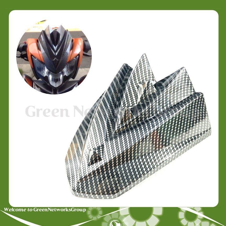 Ốp đầu Mão xe Exciter 150 NEW mạ Carbon Greennetworks