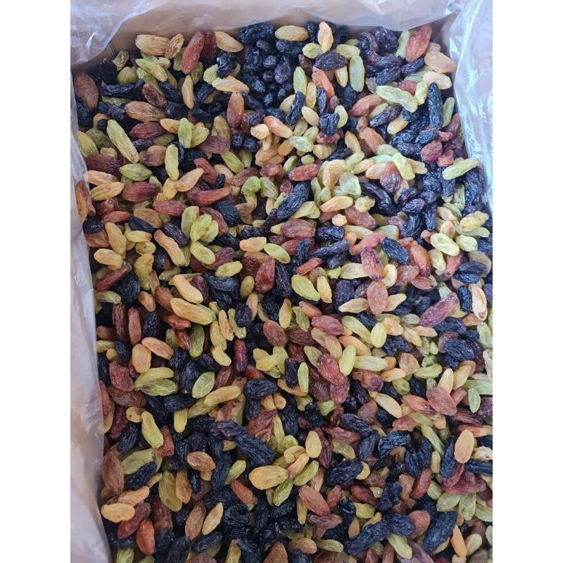 1kg nho khô xanh- ngọt dịu, màu tự nhiên