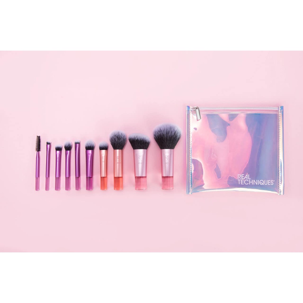Bộ Cọ Cá Nhân 10 Cây Real Techniques Travel Fantasy Mini Brush Kit