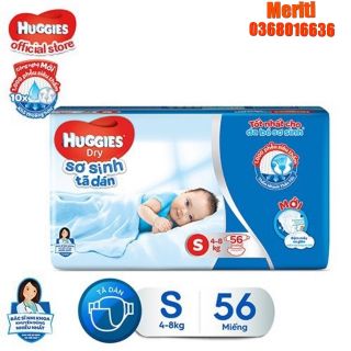 Bỉm Dán Huggies Mẫu mới size S56 (4-8kg)