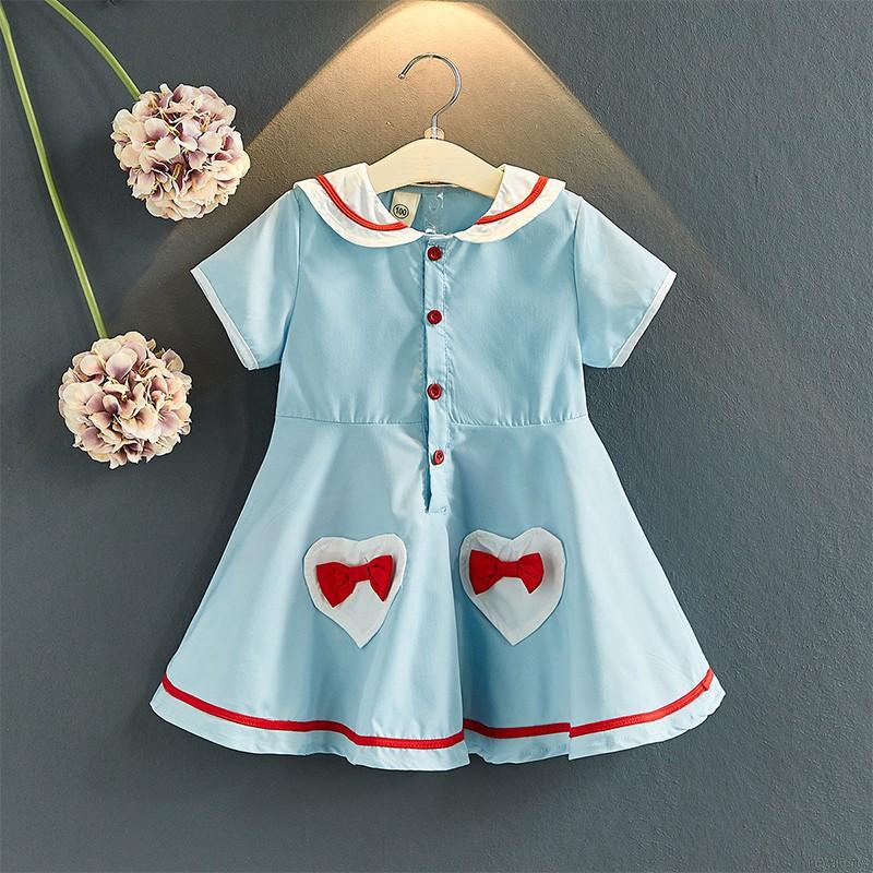 Đầm bé gái phong cách Hàn Quốc