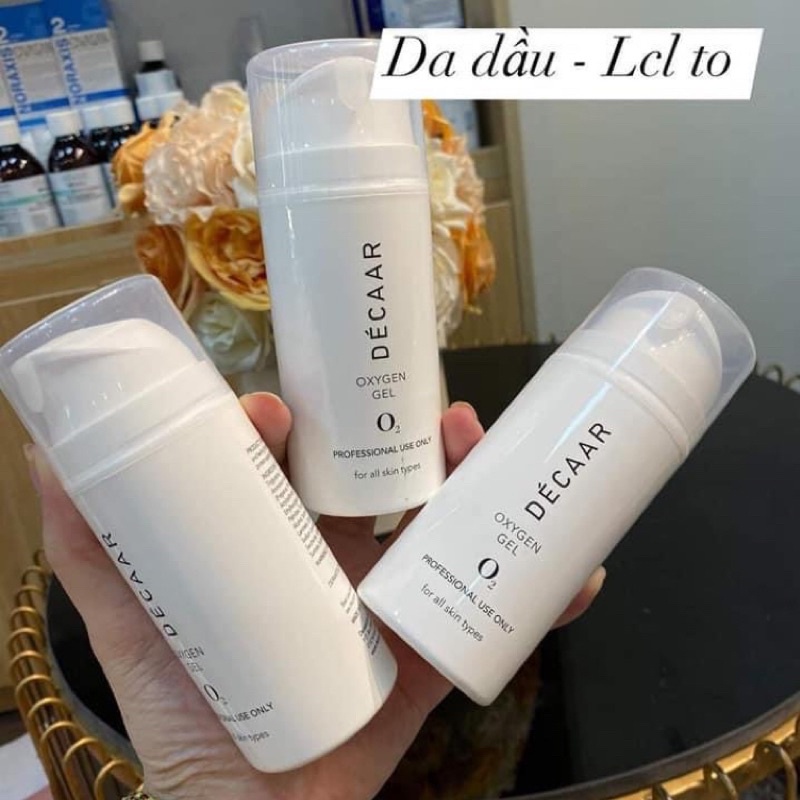 Kem Dưỡng Da Décaar Oxygen Gel & Oxygen Hydro 24hr