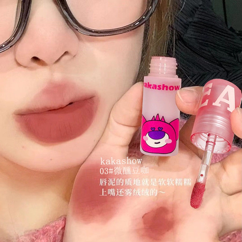 Son Môi Dâu Tây ~ Son Bóng Nhẹ Nhàng Không Phai Màu Làm Trắng Và Không Phai Màu Cho Nữ