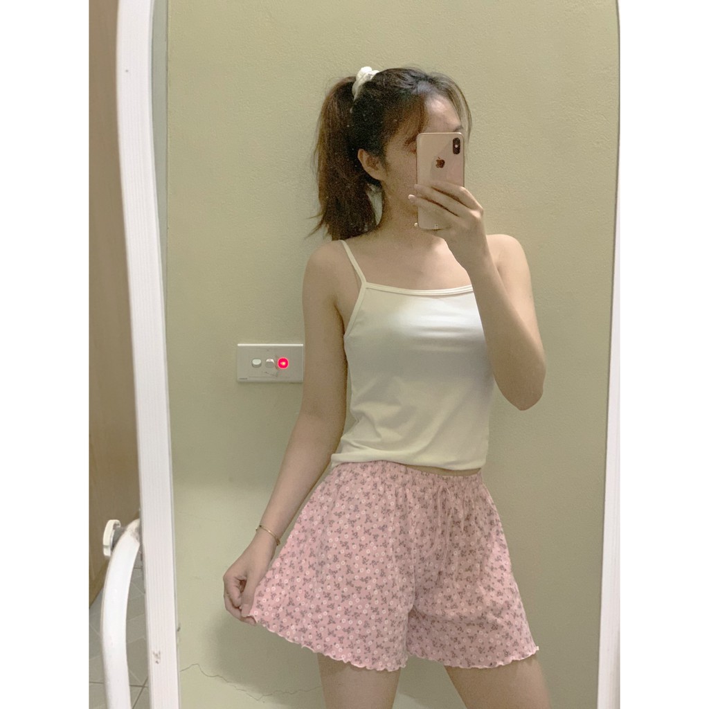 [MẶC NHÀ SIÊU THÍCH] Quần Short Nữ Mặc Nhà, Quần Đùi Nữ, Quần Ngủ Nữ Nhiều Hình Phối Áo 2 Dây Mặc Nhà cực Thoải Mái. | BigBuy360 - bigbuy360.vn