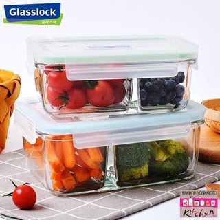 Hộp Thủy Tinh Chia Ngăn Cường Lực Glasslock Giữ Nhiệt