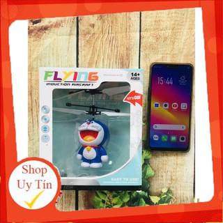 Đồ chơi Máy bay trực thăng mini điều khiển cảm ứng hình Doraemon