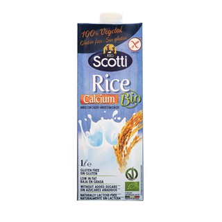 Sữa Gạo Hữu Cơ Giàu Canxi Riso Scotti - BIO Calcium Rice Drink - Hộp 1L