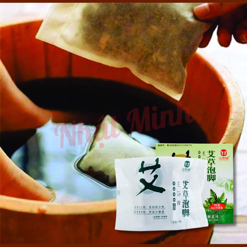 [Loại 1] Hộp 20 gói thảo dược ngâm chân dưỡng sinh