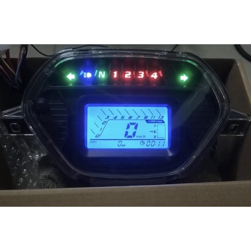 Đồng hồ điện tử gắn wave nhỏ , blade110 , ZX