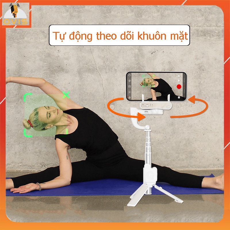 Hohem Isteady Q - Gimbal Chống Rung Kiêm Gậy Selfie Xoay 360°, Điều Khiển Từ Xa, Theo Dõi Khuôn Mặt