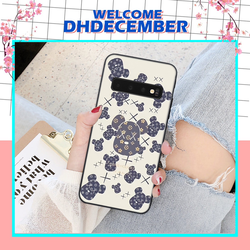Ốp lưng Samsung S10 / S10 PLUS / S10 5G in hình K@ws, Cool Be@r SIÊU NGẦU