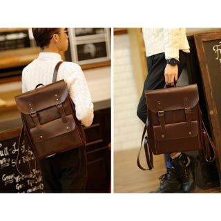( TẶNG KÈM TAI NGHE) Balo da cao cấp thời trang Hàn Quốc BM06