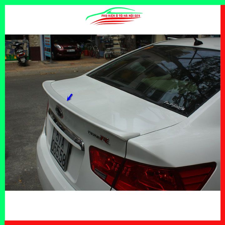Đuôi gió sau xe liền cốp Kia Forte hàng mộc chưa sơn