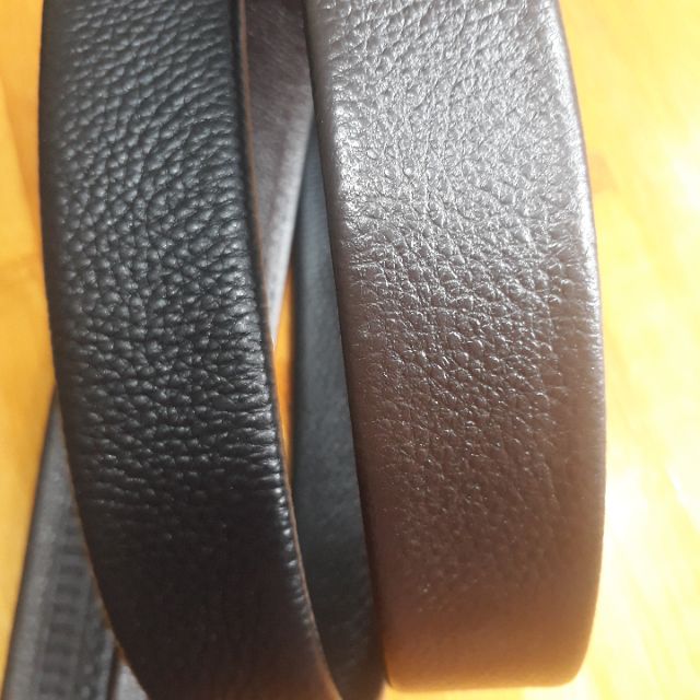 Dây nịt nam thắt lưng nam da bò thật liền miếng