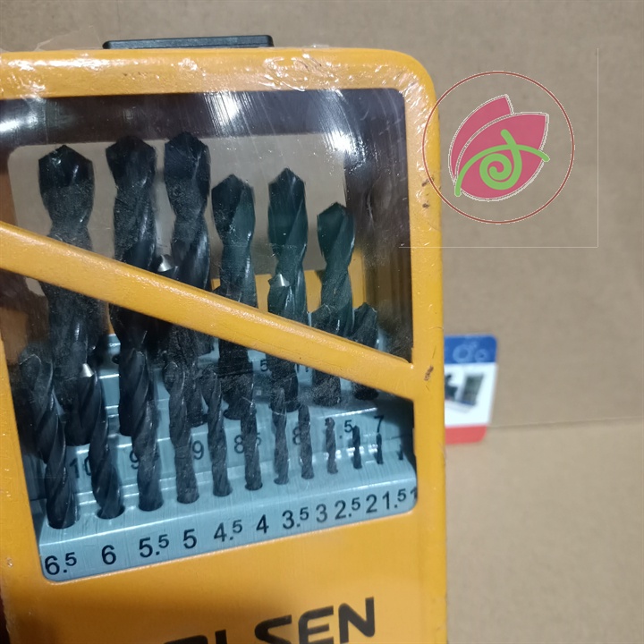 Bộ mũi khoan sắt 25 cây từ 1-13mm Tolsen 75082