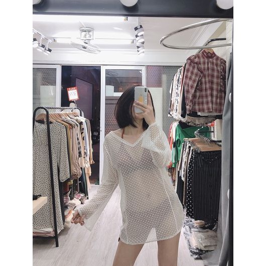 Aó Lưới Đi Biển Khoác Ngoài Bin Sports ALU006