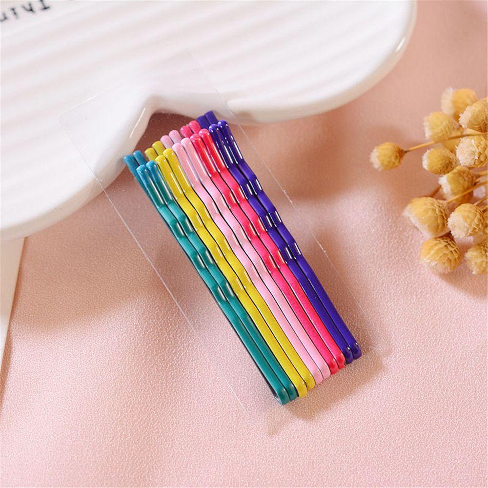 Set 10 Kẹp Tóc Màu Sắc Kẹo Ngọt MIHAN1 Dành Cho Nữ