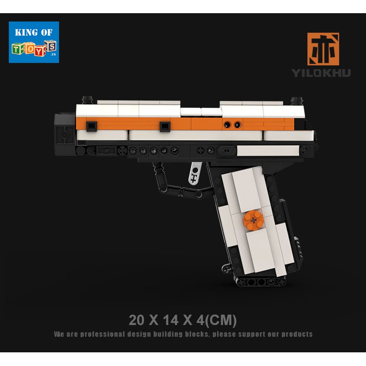 Đồ Chơi Lắp Ráp Kiểu LEGO CSGO Mô Hình Lục M1911 Asiimov Với 700+ Mảnh Ghép - Bản Thiết Kế Tiêu Chuẩn Của Kevin183