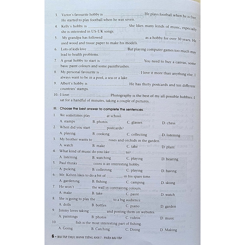 Sách - Bài tập thực hành Tiếng Anh 7 có đáp án - dùng kèm SGK Tiếng Anh 7 Global Success - Mai Lan Hương