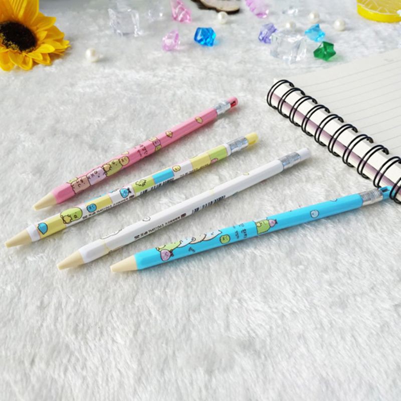 4 Chiếc Bút Chì Bấm 2.0mm Màu Ngẫu Nhiên