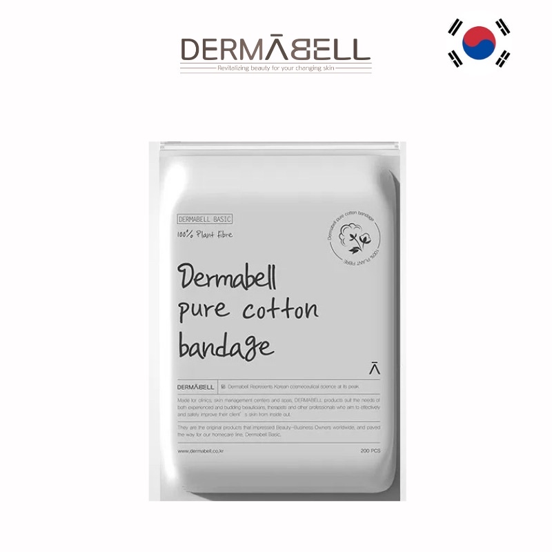 Bông lotion mask Dermabell bông chuyên dụng làm lotion mask kéo dãn mạnh