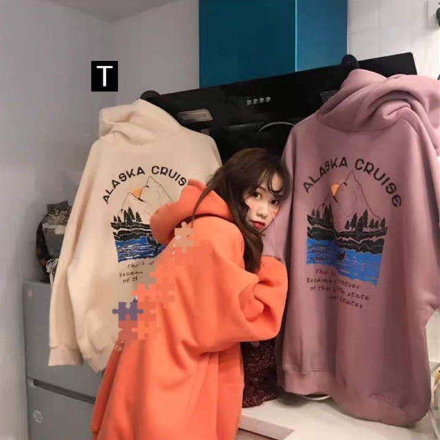 bst Áo hodie ALASKA tr&amp;Đ 5508 03