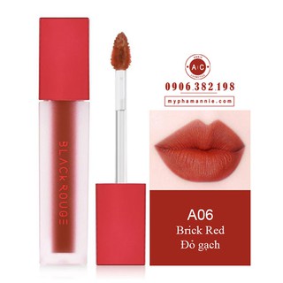 Son Black Rouge màu A06 Đỏ gạch