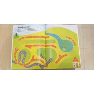 [Big Sale!] Dính dán - Usborne sticker book - Trains
