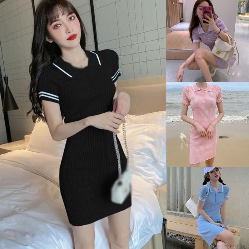 Đầm Dệt Kim Eo Cao Ôm Hông Thời Trang Dành Cho Nữ