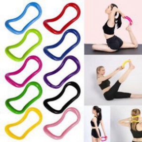 Vòng yoga Myring nhựa ABS Cao Cấp ĐenSport size 23,5 x 13,5 x 8cm