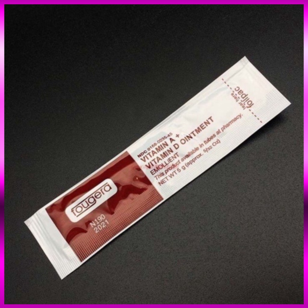 Dưỡng Vitamin AD Gói, Dưỡng Môi, Chân Mày Sau Phun Xăm