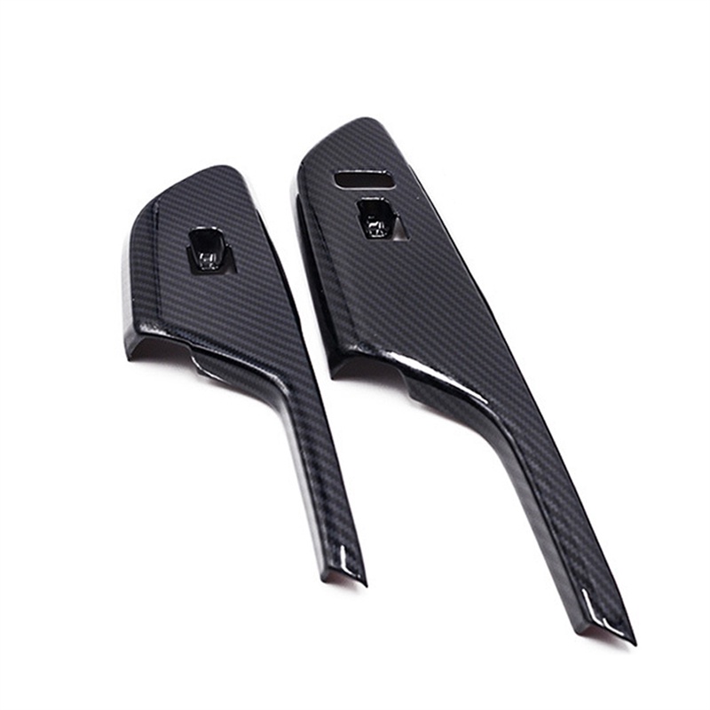 Set 4 miếng dán sợi carbon trang trí tay nắm cửa xe hơi Honda Civic 10th 2017-2020