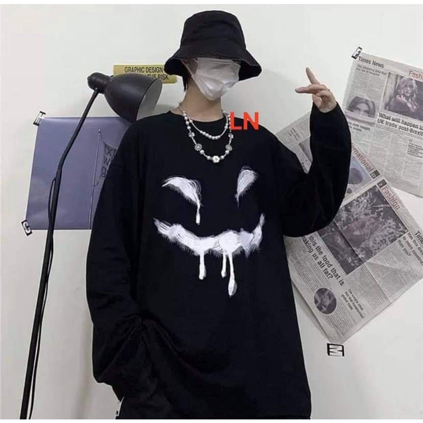 Áo tay xuông mặt ma hót hít