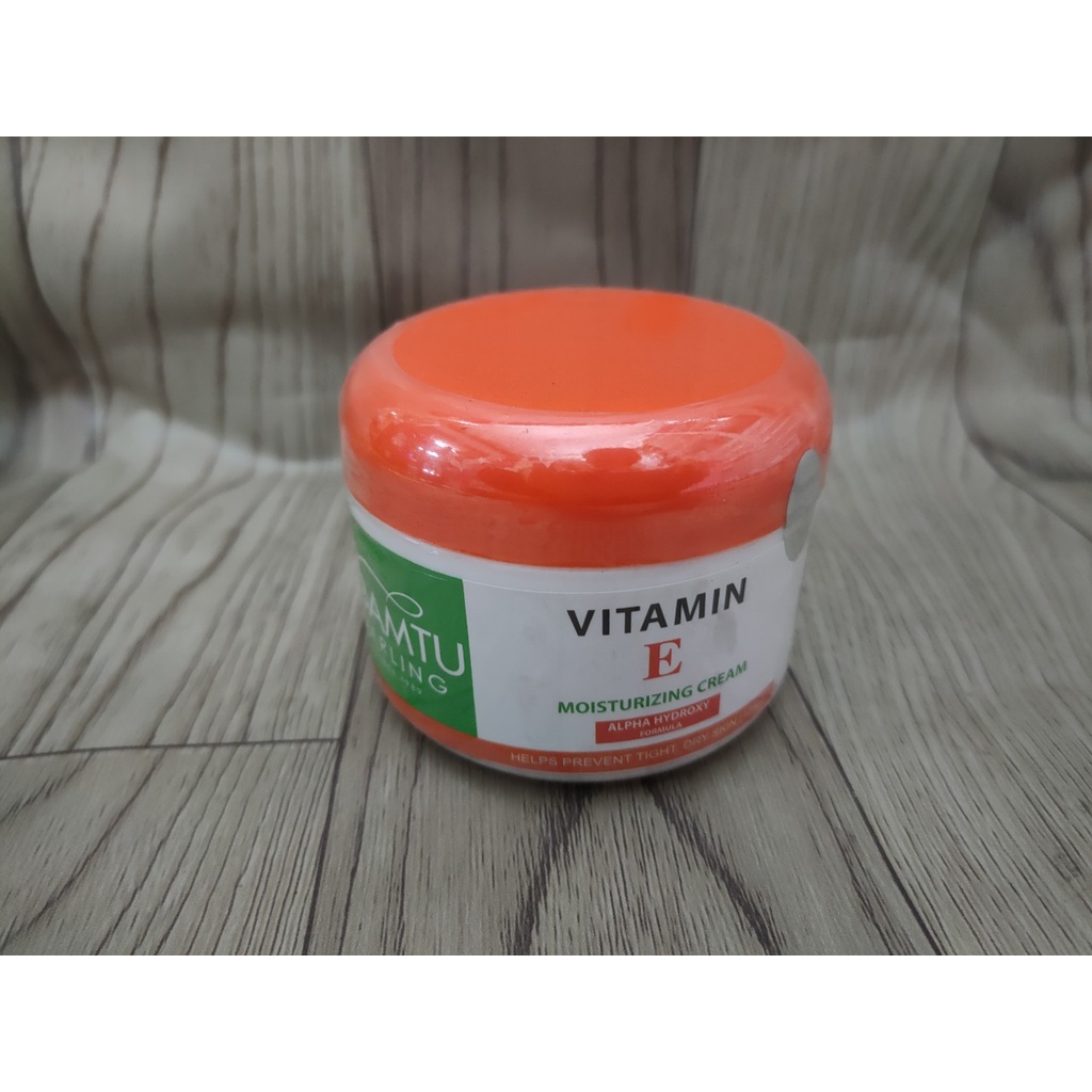 Kem massage mặt cẩm tú vitamin E hũ cam