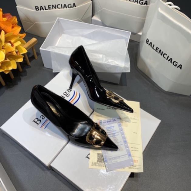 |  Sales T8 | HOT Tháng 7 Giày cao gót balenciaga da bóng spsl fullbox bill túi giấy Tốt Nhất Rồi Đẹp Xịn . 2020 new nn