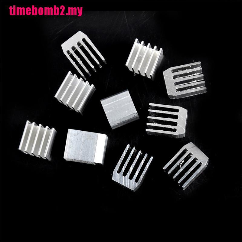 Set 10 Quạt Tản Nhiệt 9x9 X 12mm Bằng Nhôm